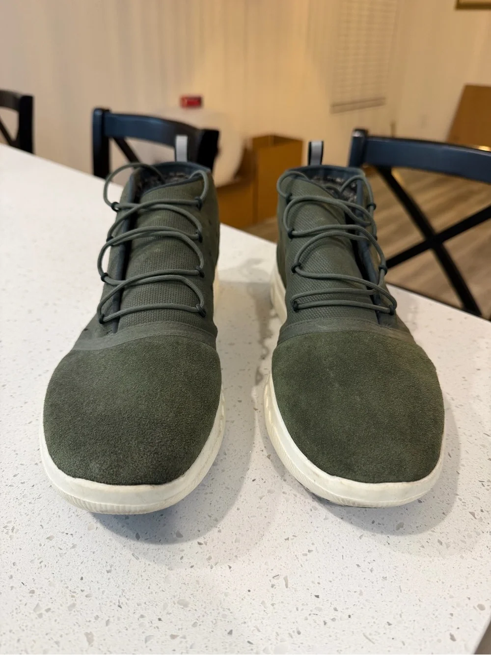 Under Armour Men’s Mid-Top Sneakers - Olive